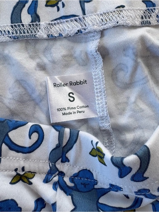 Roller Rabbit Monkey PJ Pants Small - Picture 3 of 9